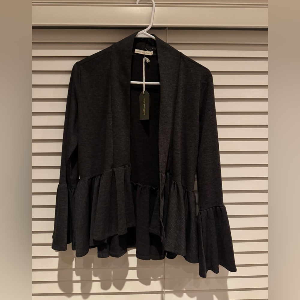 Dark Gray/ smoky black- blazer